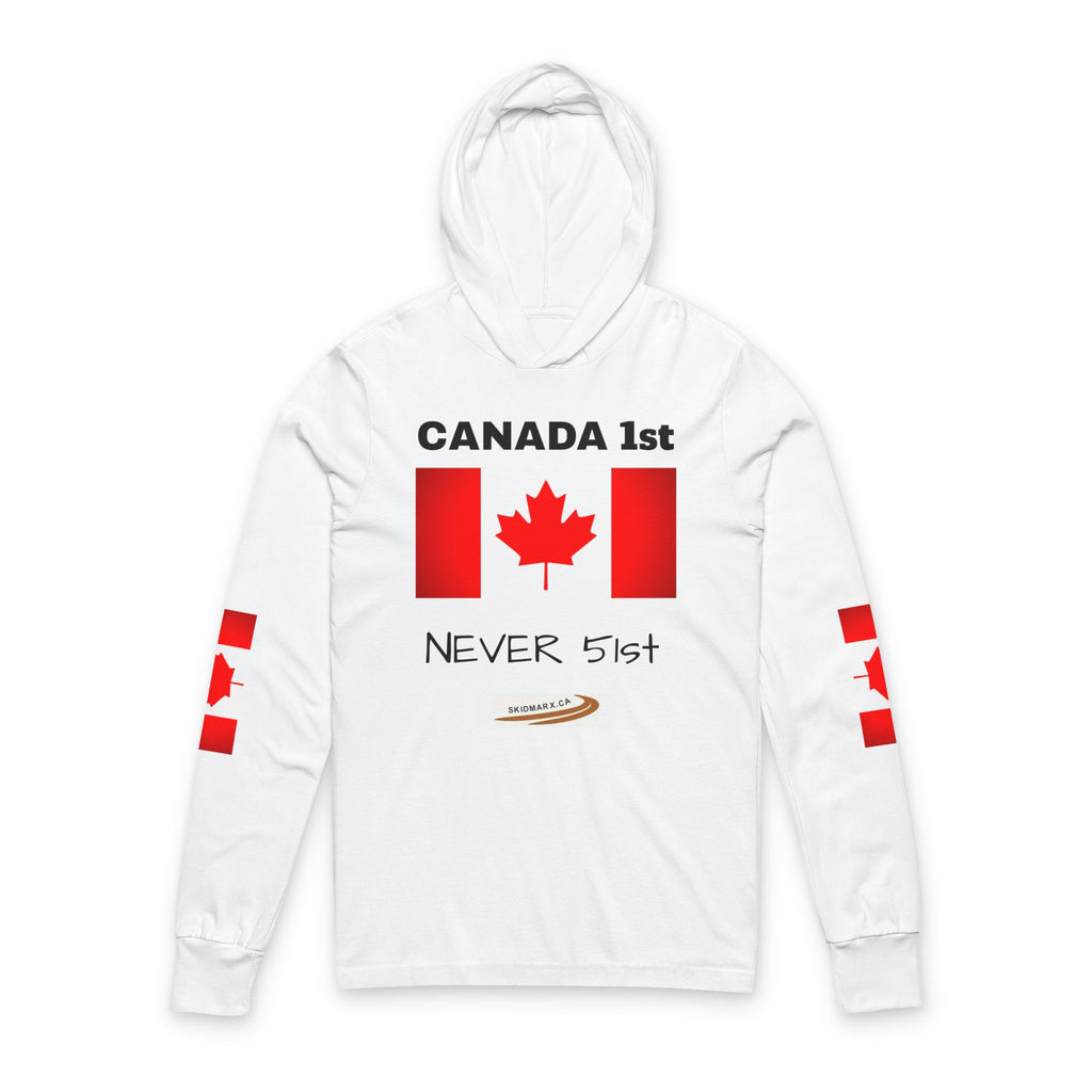 Unisex Hooded Long Sleeve Tee