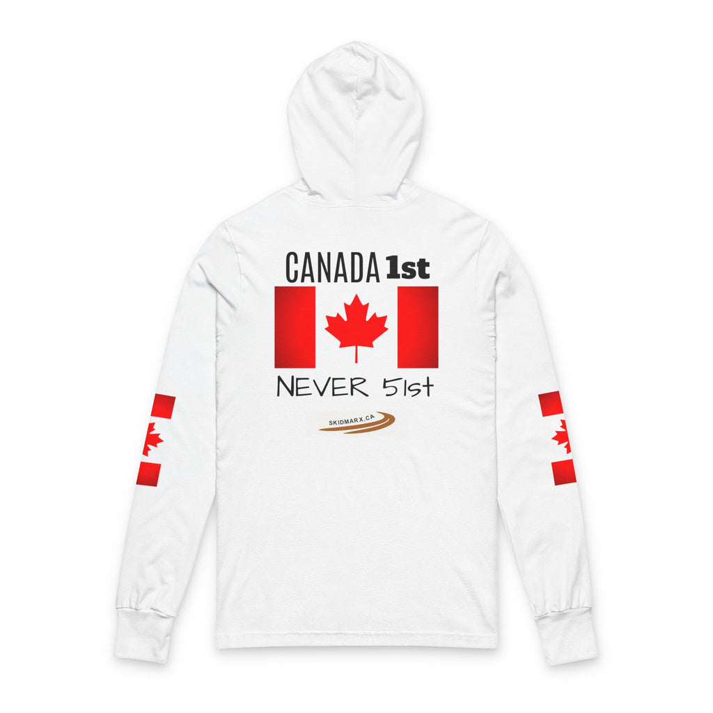 Unisex Hooded Long Sleeve Tee