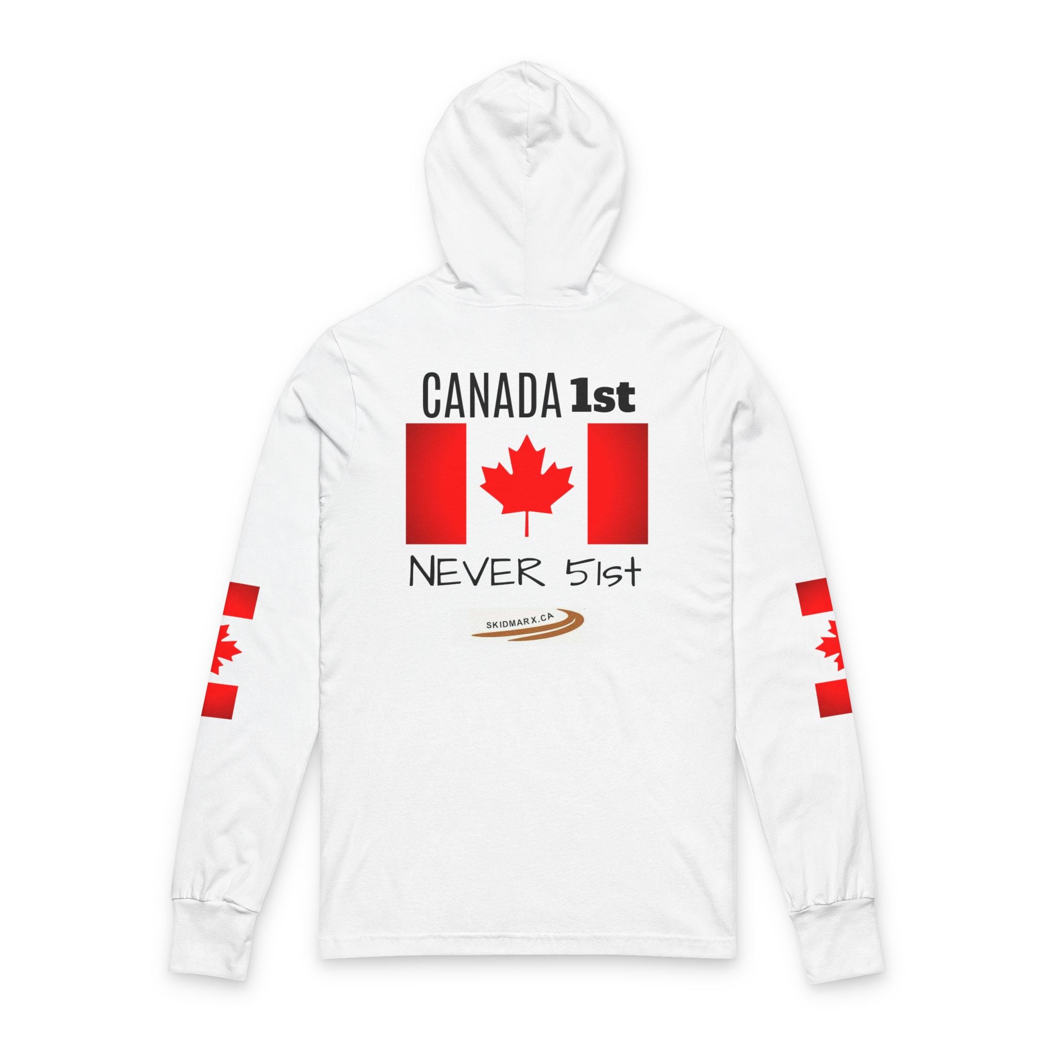 Unisex Hooded Long Sleeve Tee